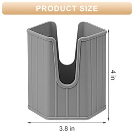 GRKJGytech Bathroom Cup Dispenser, Small Disposable Paper Cup Holder, 2 Pack Mouthwash Cup Holder PC Cup Dispenser for Bathroom Countertop Office