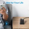 Power Strip with USB C Ports, FDTEK Power Cube with