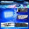 8 Pods Alloy RGB LED Rock Lights for Jeeps Trucks