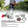 Air Filter Cleaner Carburetor Set for Stihl FS50 FS56 FS40