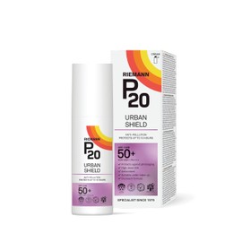 RIEMANN P20 Urban Shield SPF50+ FACE 50g UV Protection Cream, Anti-Pollution, Up To 10 Hours Protection, High Performance UVA-PF Protection Securing Skin Against Future Damage