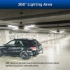 SANSI 60W LED Garage Light Deformable 6000lm Bulb LED Ceiling