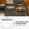 CR8GR8 3 Inch Clipper Guards, Hair Clipper Guide Combs Premium
