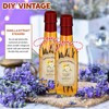 NVioAsport 16 Pack Glass Vanilla Extract Bottles 5 oz with