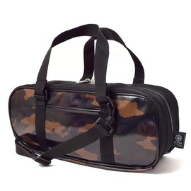 COLORFUL CANDY STYLE 画材・絵の具バッグ 迷彩・モスグリーン かっこいい メッシュ 画材バッグ ショルダーベルト付き 男の子 N2104800-NVL ※プレゼント：絵の具ホワイト12ml 付き