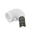 DEKAROX 1.5 m PVC Exhaust Hose Diameter 100/102 mm Flexible