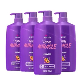 Aussie Total Miracle Collection 7N1 Shampoo, 26.2 Fluid Ounce (Pack of 4)