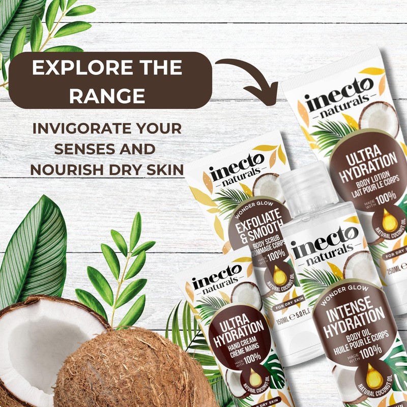 INECTO Naturals Coconut Body Oil 200 ml