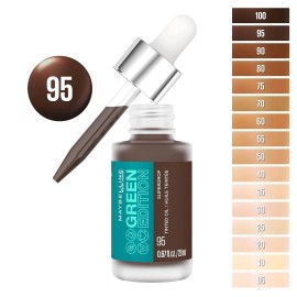 Maybelline Green Edition Superdrop Tinted Oil Base Makeup, 95#