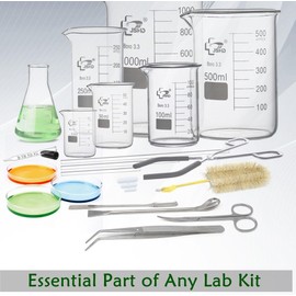 Multipurpose Lab Tweezers Forceps with Angled Serrated Tips Comes with Pin Mechanism Sturdy Hold Ideal for Microscopic Precision Tasks Dissecting Personal or Professional Use, Stainless Steel - 6"