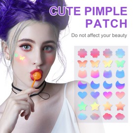 DuoXingTang DuoXingTang Hydrocolloid Pimple Patches with Natural Green Algae Extract & Tea Tree Oil for Face Acne Treatment - Cover and Reduce Zits,Pimples,Blemishes,Spots Cruelty-Free Skincare (84 Dots)