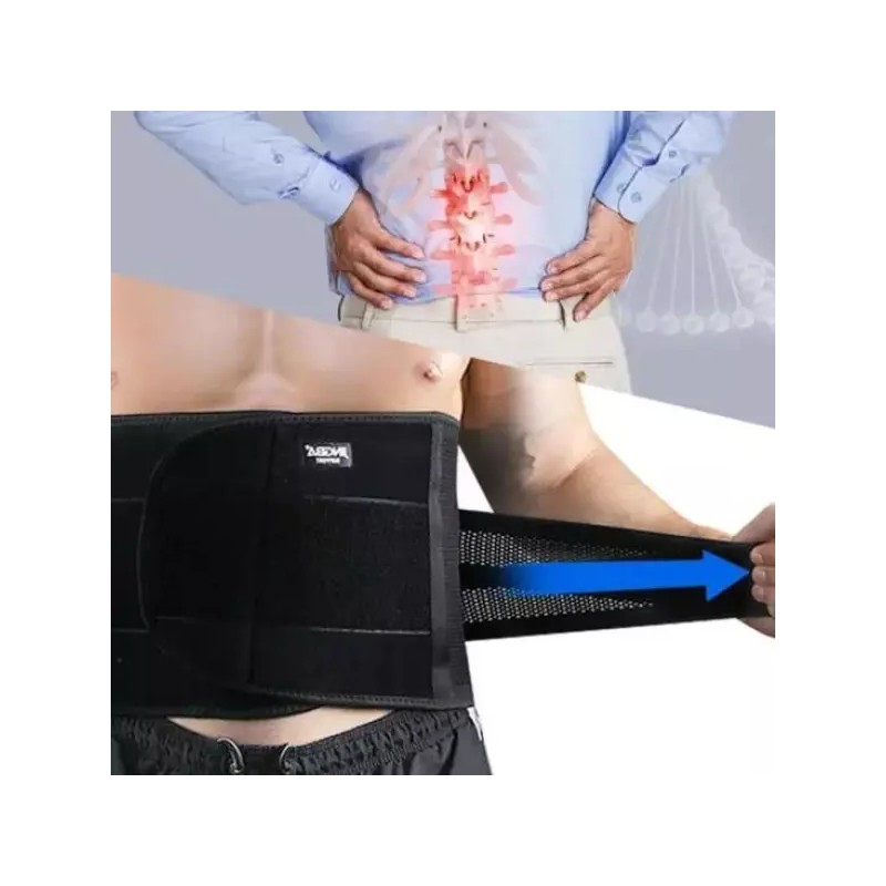 Core Belt 허리지지대 허리받침 코어벨트 남녀 허리보호대 [블랙 XL] Waist