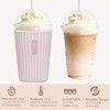 Reusable Insulated Neoprene Iced Coffee Cup Sleeve, Durable Drink Sleeve