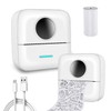Elegant Choise Mini Portable Printer，Mini Sticker Printer Bluetooth Smart Pocket