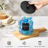 Glass Laundry Pods Container & Acrylic Dryer Sheet Holder with
