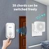 Wireless Doorbell Home Intelligent Remote Control Doorbell USB Power Supply