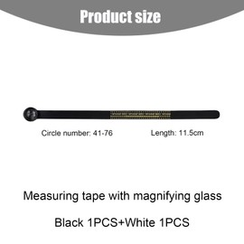 2 pieces ring sizer, ring template, ring measuring tape, ring sizer, ring sizer, finger size, ring size, finger circumference, measuring, measuring, ring gauge, finger size, TPU