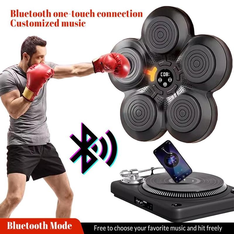 KEPEAK Music Boxing Machine, Rechargeable Boxing Equipment Wall Mount, Smart