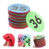 STOBOK 36 Sheets carpet markers Spot for classroom circle spot