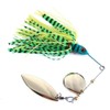 4Pcs Artificial Bait Set Fishing Lures Spinnerbait Hard Metal Fishing