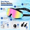 Kids Polarized Swim Goggles for Ages 4–16 – Anti-Fog Wide