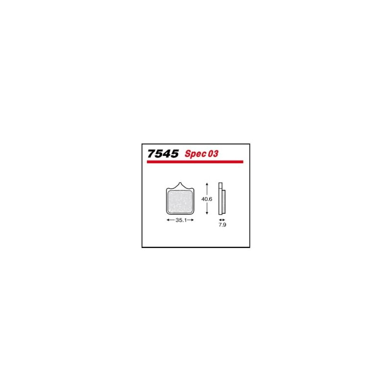 Metallica 7545-Spec03 Brake Pad