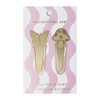 DesignWorks Ink Set of 2 Brass Page Tabs - Mushrooms