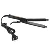 Hair Straightener Wide Steam Flat 4 Level Adjustable Temperature Black