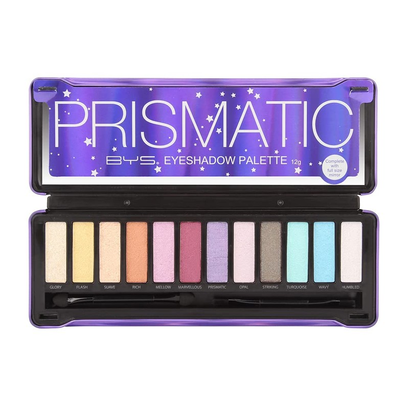 BYS Prismatic Eyeshadow Palette, Multicolor
