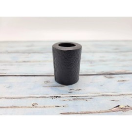 Plain Black Cast Iron Chime Candle Holder for .5" Diameter Candles
