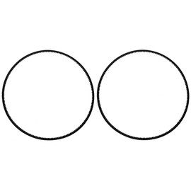 HASMX 5891 Belt Replacement Timing Belt Bread Machine Part Cogged Belt for Sunbeam Bread Maker Machine Model 5891, Programmable Bread Maker 5891 (2-Pack)