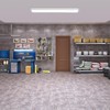4FT LED Flush Mount Wraparound Light, with 3 Wattages/3 Lumens/3