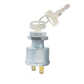 Ignition Switch and Key Replace 17421G1 17134G1 Fit for E-Z-GO EZGO Golf Cart 2 Prong Terminals Carabiner