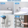 Grab Bars for Bathtubs and Showers, 2 Pack Shower Handle