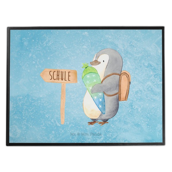 Mr. & Mrs. Panda Desk Mat Penguin School Cone -