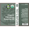 Best Palmarosa Essential Oil Pure Certified Organic Therapeutic Grade 1Lb