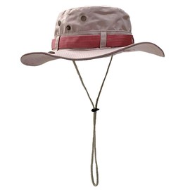 White Fang CZ713 Women's Bucket Hat, Hat, Sun Protection Function, Outdoor Fashionable,, Pink, Free size