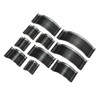 10pcs Leather Punch Incisive Thick Shallow Circle Shape High Carbon