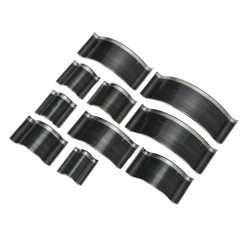 10pcs Leather Punch Incisive Thick Shallow Circle Shape High Carbon