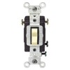 Leviton 3-Way Lighted Grounding Ac Quiet Toggle Switch (836-05503-LHI)