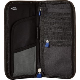 Samsonite Zipped Travel Wallet RFID, Black