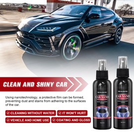 2PCS Nurafix Nano Car Spray, Nano Scratch Remover, Nurafix Nano Spray, 2025 New Nurafix Nano Car Scratch Remover, Nurafix Car Scratch Repair Spray, Scratches Repairing Polish Spray