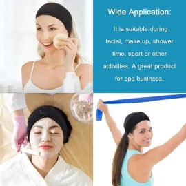10 Piezas Bandas Faciales De Toalla Para Spa Y Maquillaje                                                                                             