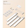 Under Cabinet Lighting with Remote Control,2500mAh USB Rechargeable Motion Sensor