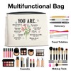 UPNEGE Religious Makeup Bag Motivational Christian Gifts You Are Beautiful