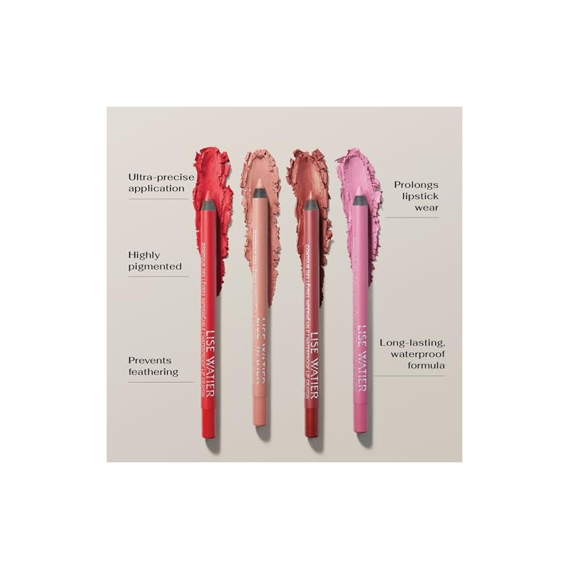 Watier Waterproof Lip Crayon, Sédona, Lip Liner, Long-Lasting, Rich Colour,