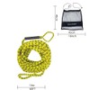 Cyberoctopus 18m/60ft Tow Rope for Tubing,1-6 Rider Towable Tube(3K Diameter