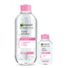 Kit Garnier Agua Micelar 400 ml  Travel Size 100 ml                                                                                                   