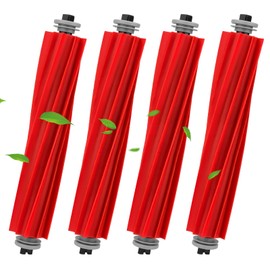 Aymthgt 4 Pack Roller Brush Replacement fit for Roborock S7, S7+,S7 Max Ultra, S7 MaxV, S7 MaxV Plus, S7 Max Ultra, QV 35A/35S, Q Revo, Qrevo MaxV, Qrevo S, Q7,Q7 +,Q7 Max,Q7 Max+ Robot Vacuum