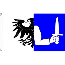 AZ FLAG - Connaught Flag - 2x3 Ft - 100D Polyester Connacht Province Of Ireland Banner with Two Metal Grommets - Fade Resistant - Vivid Colors - 2' x 3' Feet - 90x60 Cm